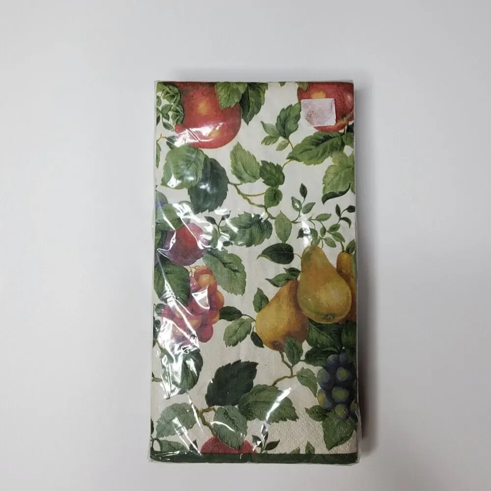 Lot Of 3 New Sealed Napkin Lot Dinner Lunch Napkins Paula Deen, Artstyle, Gibson